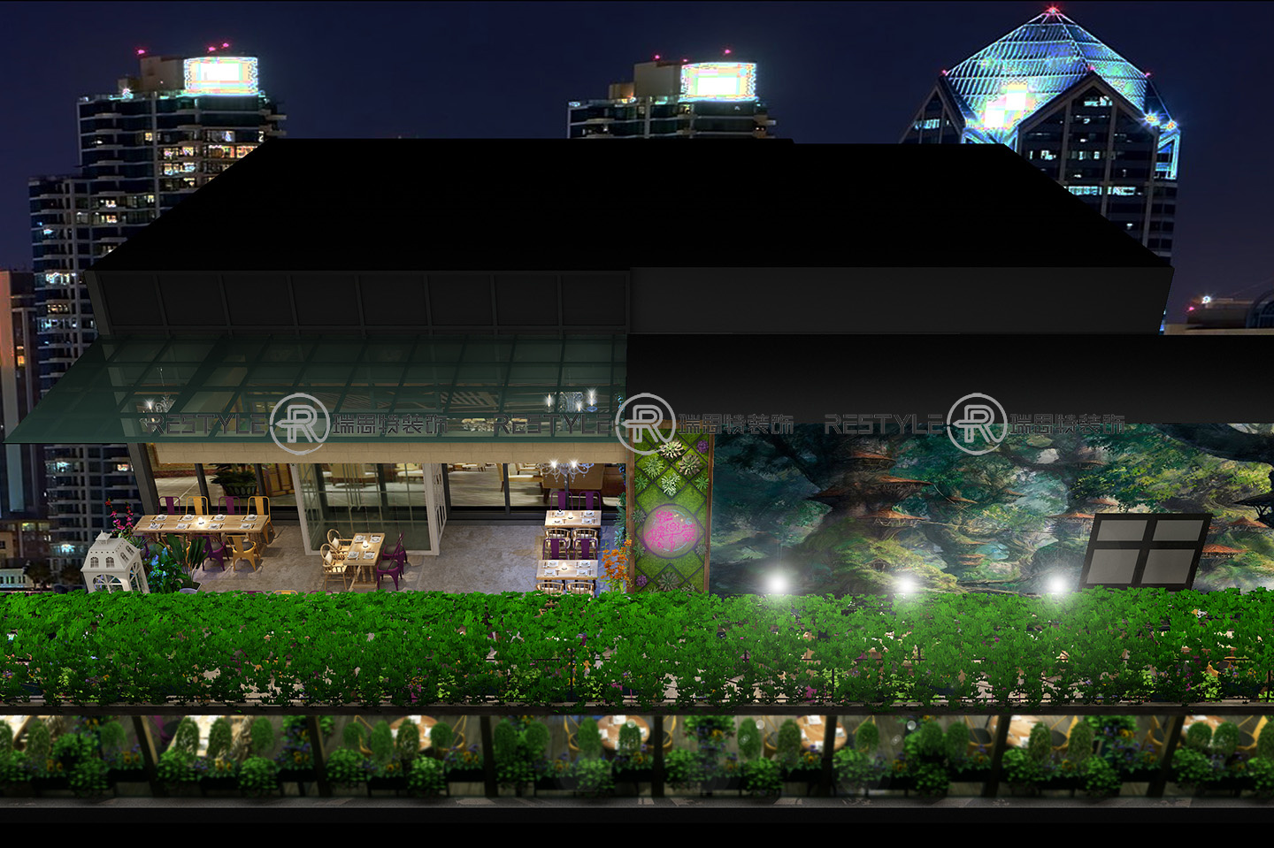 娱乐签音乐餐吧