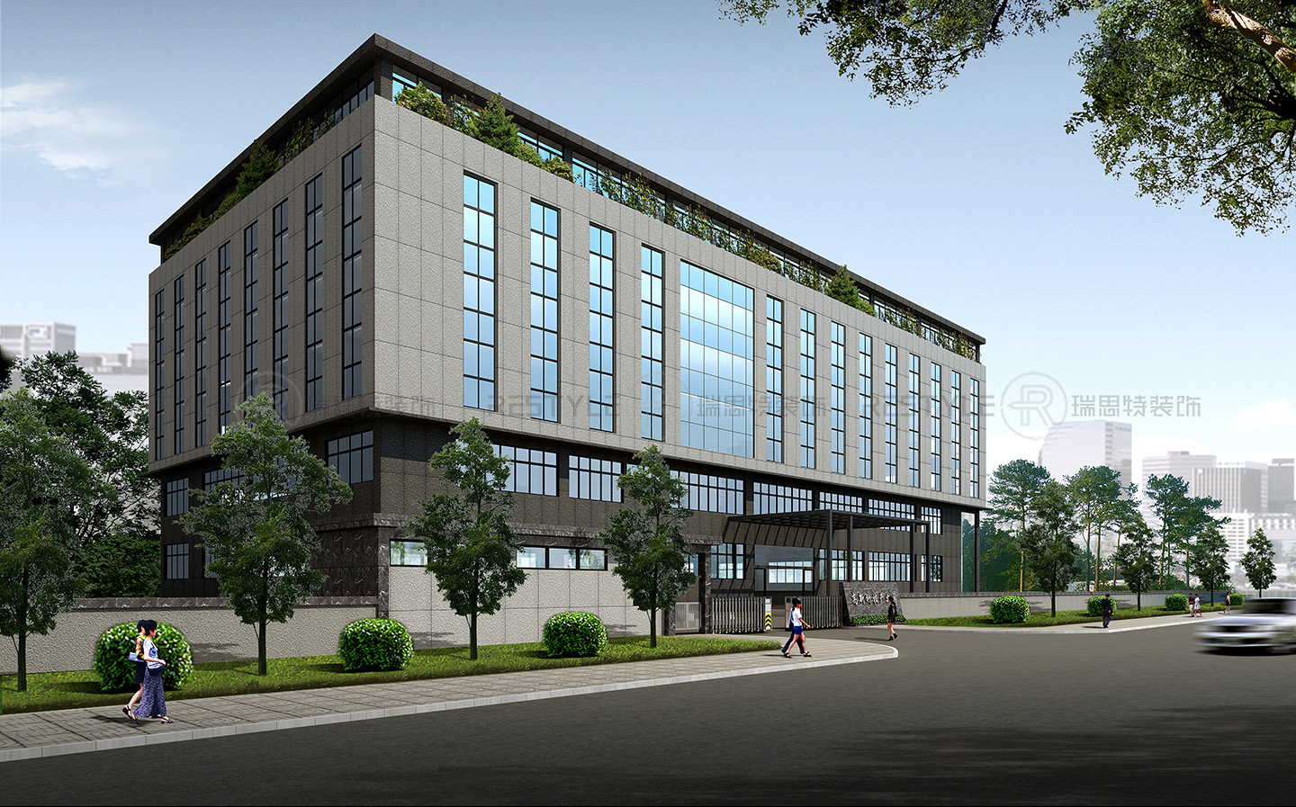 晶立电子办公楼