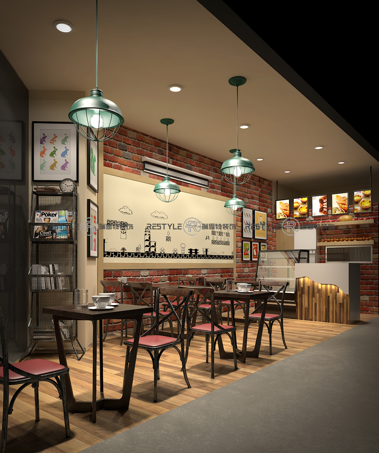 连锁奶茶店系列