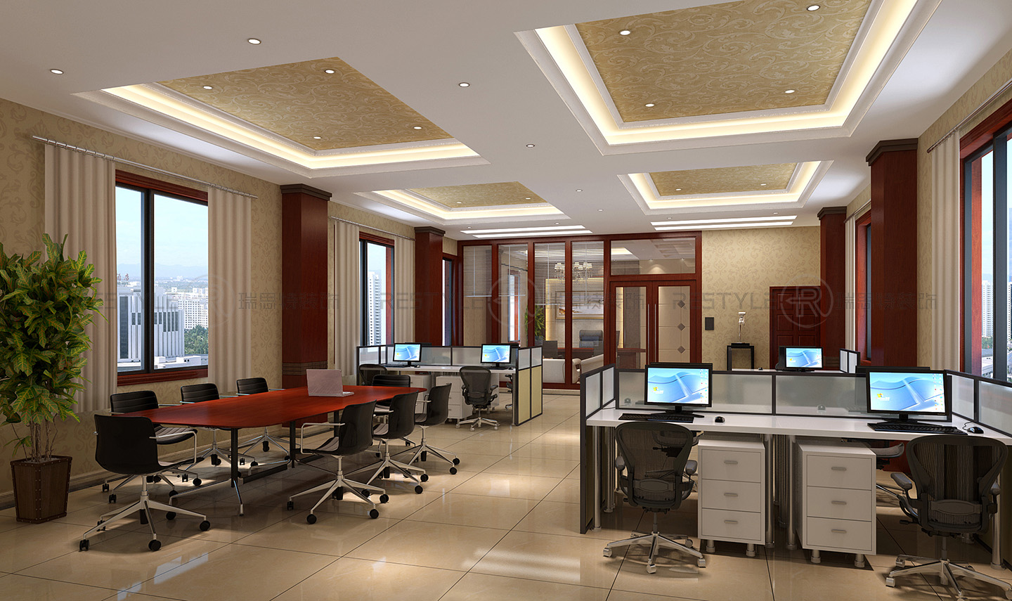 刺玫瑰鞋厂办公室